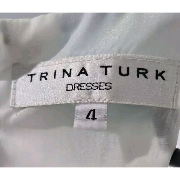 Trina Turk Mod Colorblock Sleeveless Sheath Dress Vibrant Multicolor Mini Size 4 - Picture 9 of 11